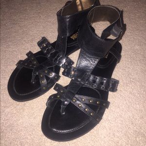 New Black Kenneth Cole Reaction Sandals size 7.5
